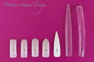 Types of nails Adrienne latex design